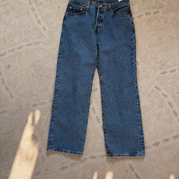 Levi's 501® ‘90s Ankle Women's Jeans Size 26 x 27 NWT Shout Out Stone - Picture 2 of 3